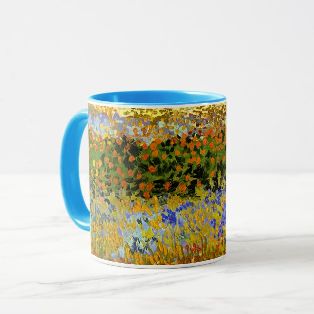 Van Gogh - Flowering Garden Mug (Front Left)
