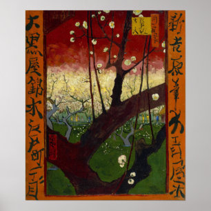 Van Gogh - Flowering Plum Orchard, After Hiroshige Poster
