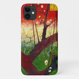 Van Gogh Flowering Plum Tree after Hiroshige iPhone 11 Case