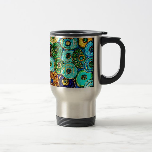 Van Gogh Flowers Travel  Mug (Right)