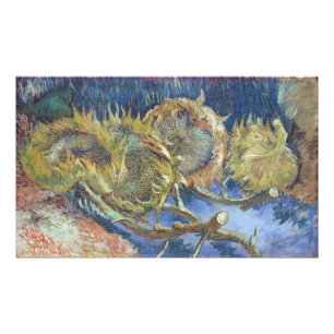 Van Gogh Four Withered Sunflowers Fine Art Photo Print