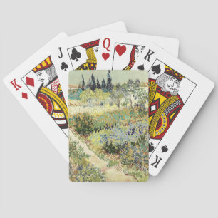 Van Gogh Garden at Arles 1888 Playing Cards