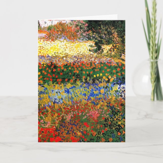 Van Gogh - Garden at Arles Card (Front)