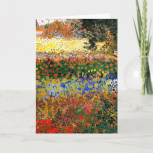 Van Gogh - Garden at Arles Card