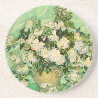 Van Gogh Gifts Still Life w/ Roses Impressionism Coaster