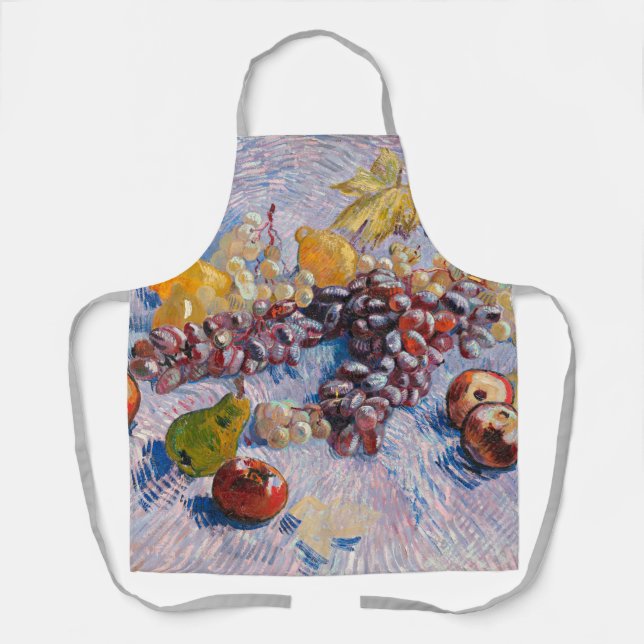 Van Gogh - Grapes, Lemons, Pears, and Apples, Apron (Front)