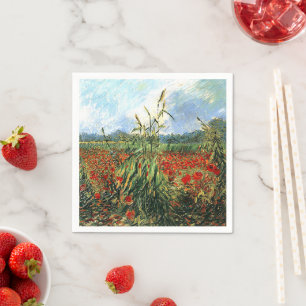 Van Gogh - Green Ears of Wheat Napkin
