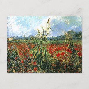 Van Gogh - Green Ears of Wheat Postcard