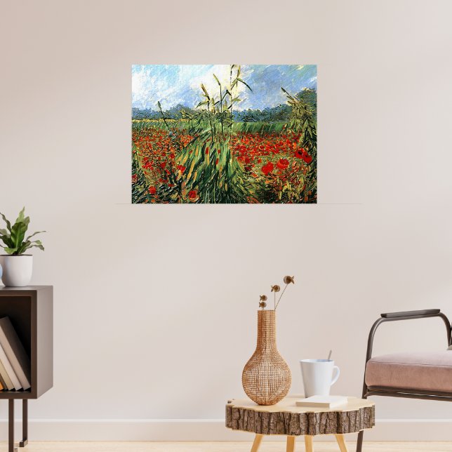 Van Gogh - Green Ears of Wheat  Poster (Living Room 3)