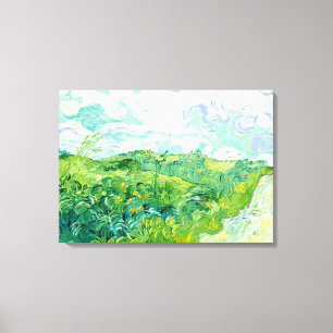 Van Gogh - Green Wheat Fields, Auvers Canvas Print
