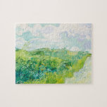 Van Gogh. Green Wheat Fields Auvers. Impressionism Jigsaw Puzzle<br><div class="desc">Van Gogh "Green Wheat Fields,  Auvers" puzzle.</div>