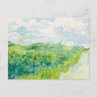 Van Gogh. Green Wheat Fields Auvers. Impressionism
