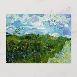 Van Gogh - Green Wheat Fields Postcard