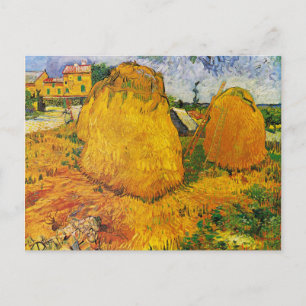 Van Gogh - Haystacks in Provence Postcard
