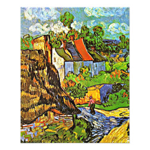 Van Gogh - Houses in Auvers Photo Print