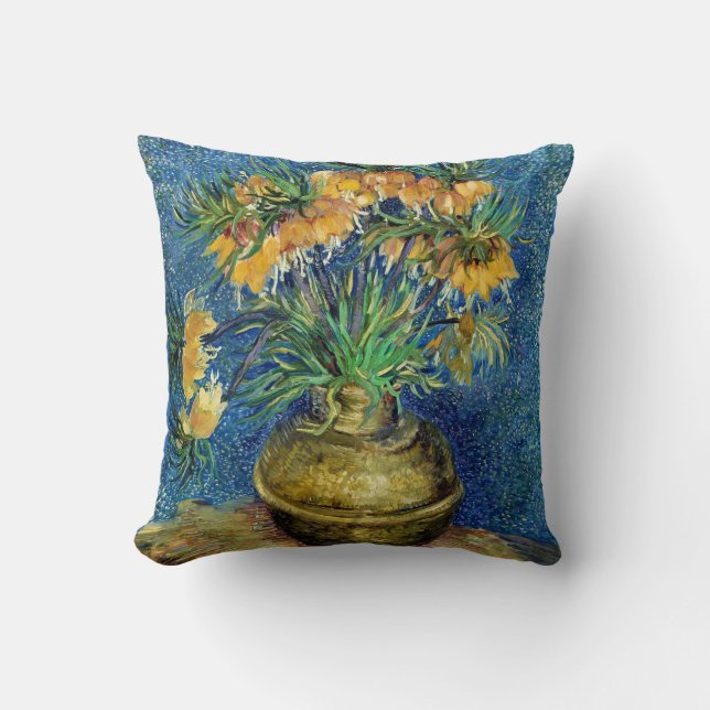 Van Gogh - Imperial Fritillaries, Cushion (Front)