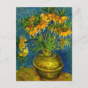 Van Gogh Imperial Fritillaries Holiday Postcard