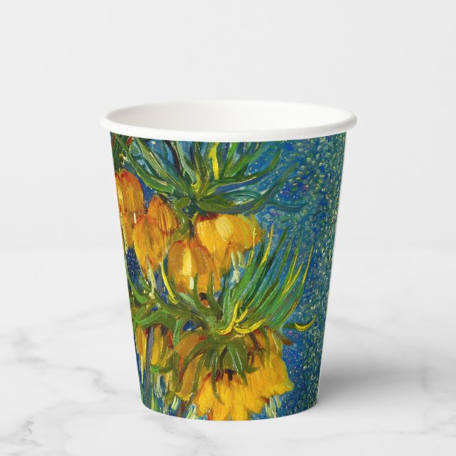 Van Gogh Imperial Fritillaries  Paper Cups (Back)