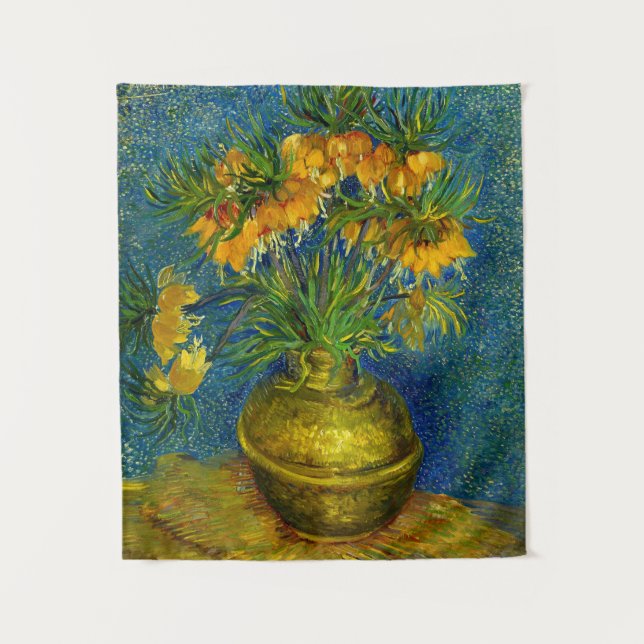 Van Gogh Imperial Fritillaries  Tapestry (Front)