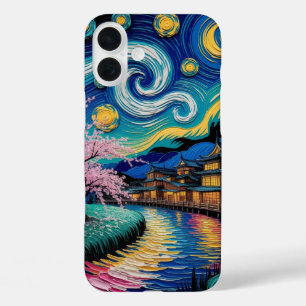Van Gogh in Kyoto iPhone 16 Plus Case