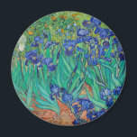 Van Gogh Irises. Blue floral nature impressionism Magnet<br><div class="desc">Van Gogh "Irises" magnet. Blue floral impressionism art.</div>
