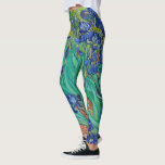 Van Gogh Irises. Blue floral vintage impressionism Leggings<br><div class="desc">Van Gogh "Irises" leggings. Blue floral impressionism art.</div>