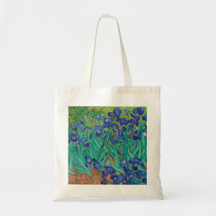 Van Gogh Irises. Blue floral vintage impressionism Tote Bag