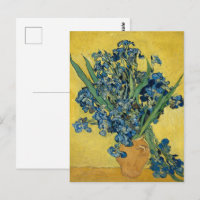 Van Gogh Irises - Bold Blue & Yellow Art