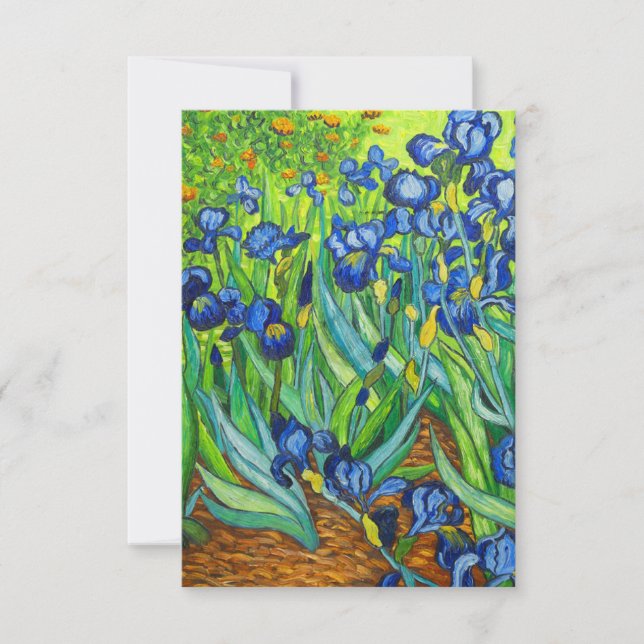 Van Gogh Irises Card (Front)