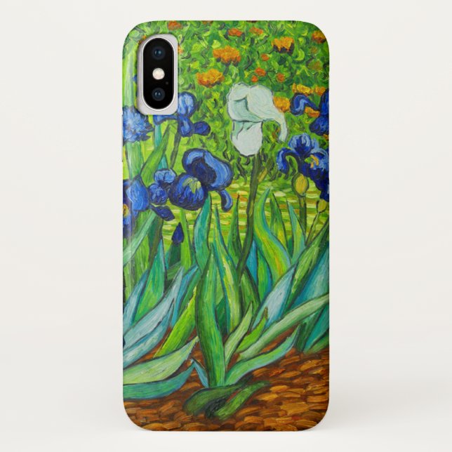 Van Gogh Irises Case-Mate iPhone Case (Back)