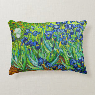 Van Gogh Irises Decorative Cushion