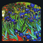 Van Gogh - Irises, Door Sign<br><div class="desc">Vincent van Gogh's famous floral painting, Irises.</div>