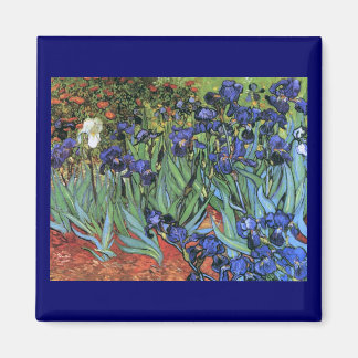 Van Gogh Irises (F608) Vintage Fine Art Magnet