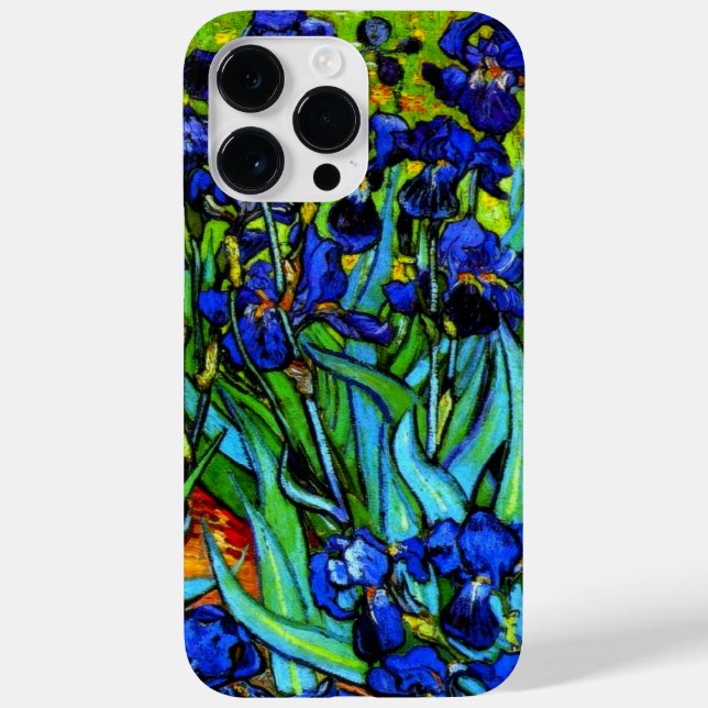 Van Gogh - Irises, famous painting, Case-Mate iPhone Case (Back)