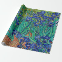 Van Gogh Irises Floral Painting