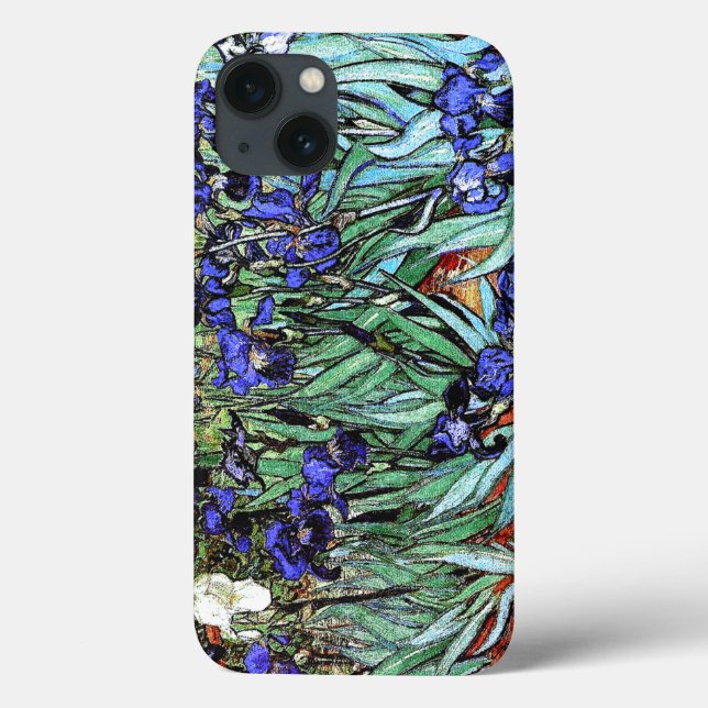 Van Gogh Irises Flower iPhone 6 Tough Extreme Case (Back)
