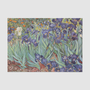 Van Gogh Irises Impressionist Painting Tissue Paper