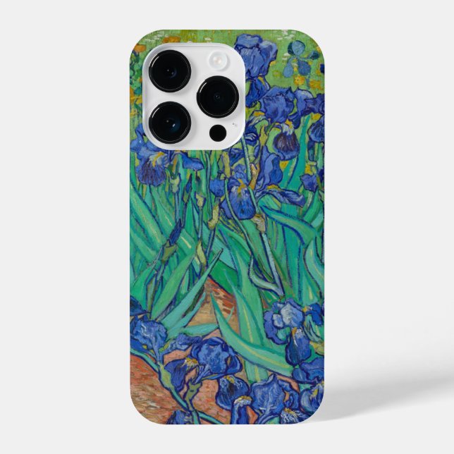 Van Gogh Irises iPhone Case (Back)