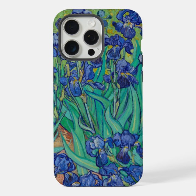 Van Gogh Irises iPhone Case (Back)