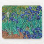 Van Gogh Irises Mouse Mat<br><div class="desc">Irises by Vincent Van Gogh</div>