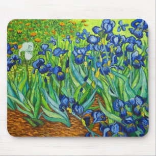 Van Gogh Irises Mouse Mat