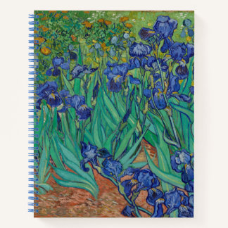 Van Gogh Irises Notebook