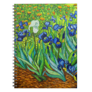 Van Gogh Irises Notebook