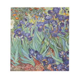 Van Gogh Irises Notepad