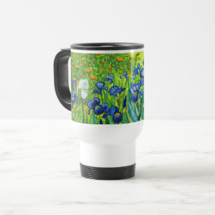 Van Gogh Irises Travel Mug