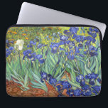 Van Gogh Irises Vintage Fine Art Floral Laptop Sleeve<br><div class="desc">This is the oil painting "Irises" done in 1889 by Dutch post- impressionist artist Vincent Willem van Gogh (1853-1890).</div>
