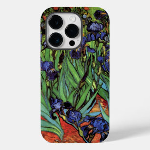 Van Gogh Irises, Vintage Garden Fine Art iPhone 14 Pro Case