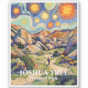 Van Gogh Joshua Tree Hidden Valley Vintage Desert