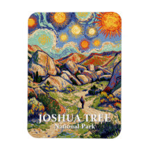 Van Gogh Joshua Tree Hidden Valley Vintage Desert