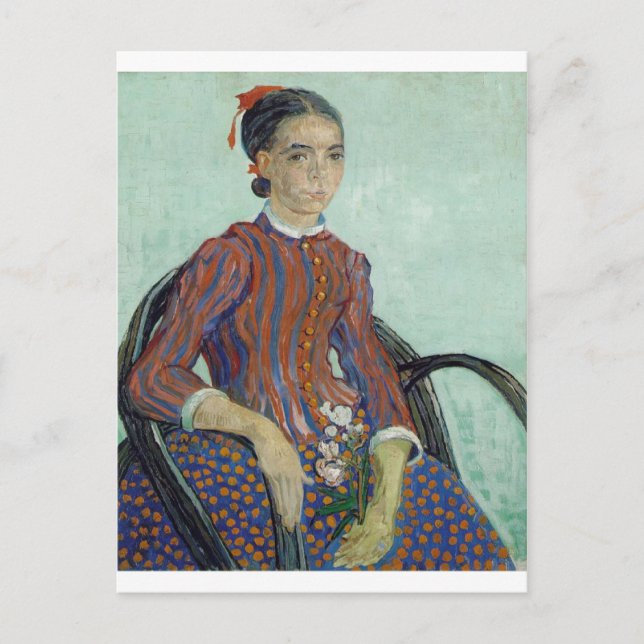 VAN GOGH - LA MOUSME POSTCARD (Front)